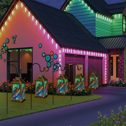 Gavin Scott Solar Powered Indoor/Outdoor Lantern