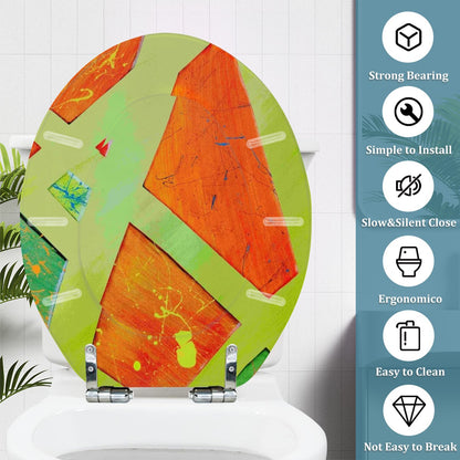 Gavin Scott Universal Toilet Seat w/Matching Soft-close Lid