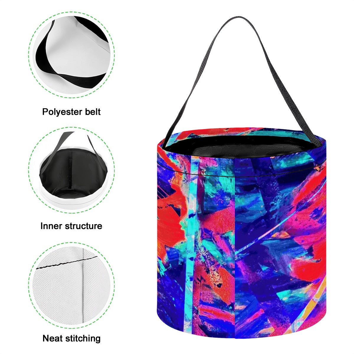 Gavin Scott Reusable Halloween Candy Bucket