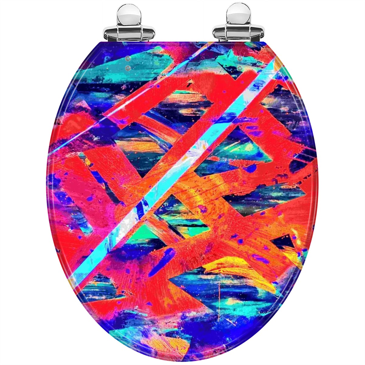 Gavin Scott Universal Toilet Seat w/Matching Soft-close Lid