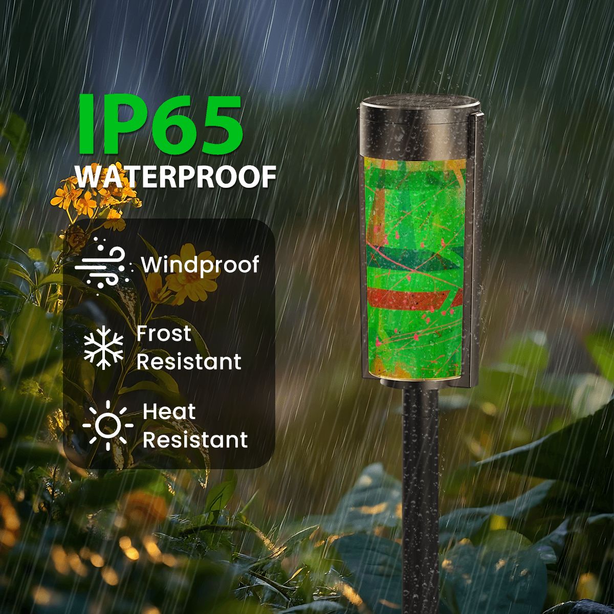 Gavin Scott Adjustable Outdoor Solar Lights (set of 4)