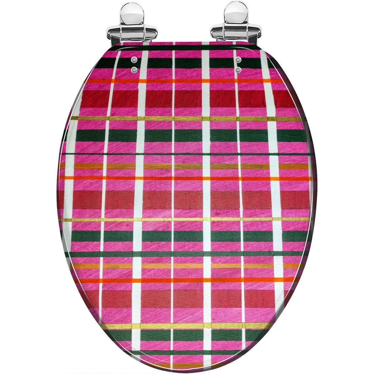 Gavin Scott Elongated Toilet Seat w/Matching Soft-close Lid (V-Shape)