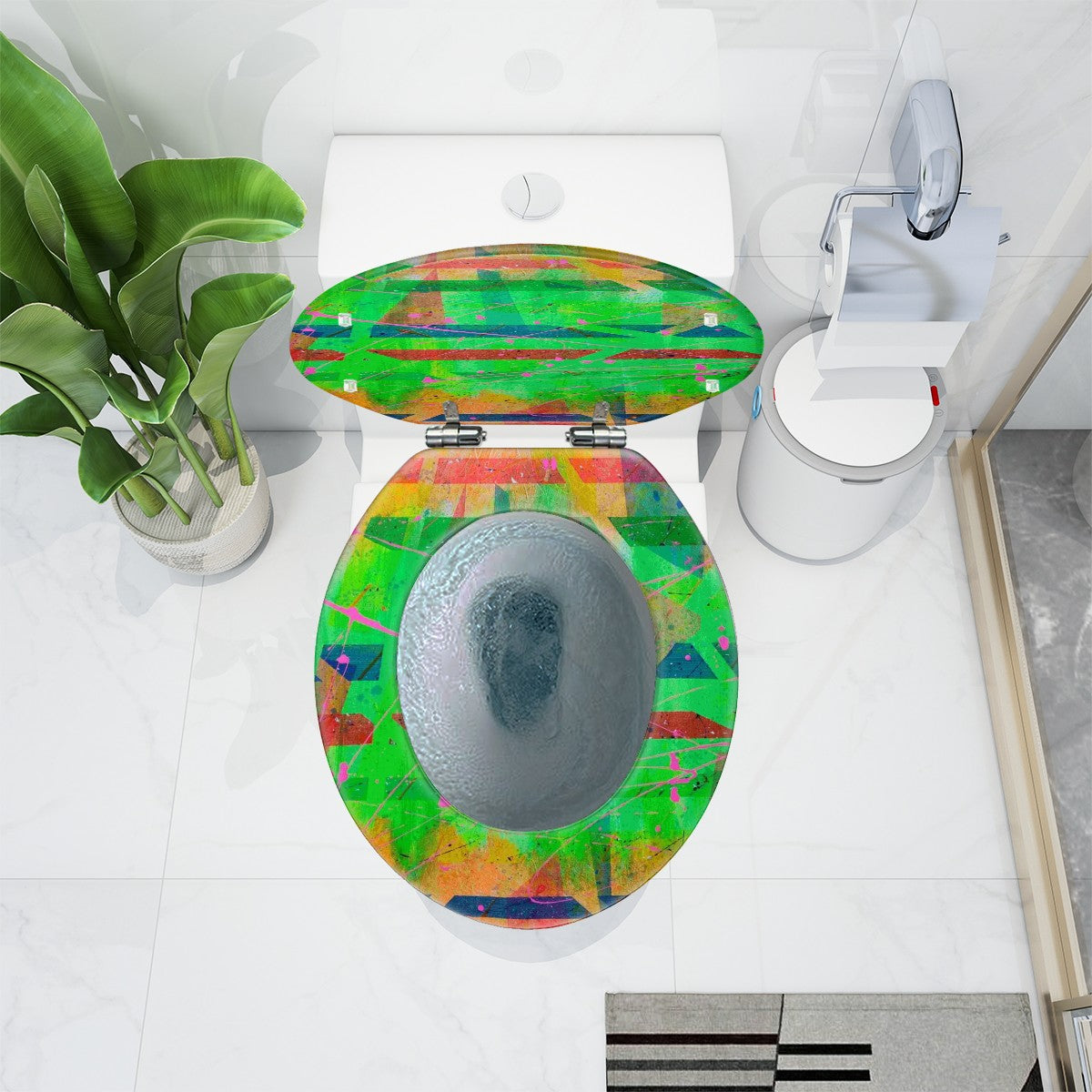 Gavin Scott Universal Toilet Seat w/Matching Soft-close Lid