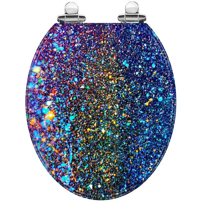 Gavin Scott Round Toilet Seat w/Matching Soft-close Lid (O-Shape)