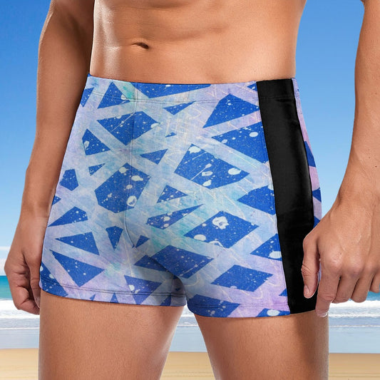 Gavin Scott Square Cut Swimming Trunks (Masc S-3XL)