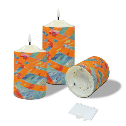 Gavin Scott Flameless Candles w/Remote (Set of 3)