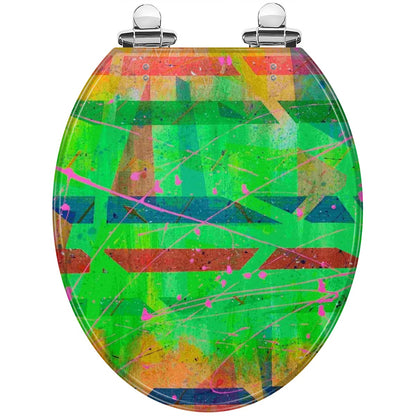 Gavin Scott Universal Toilet Seat w/Matching Soft-close Lid