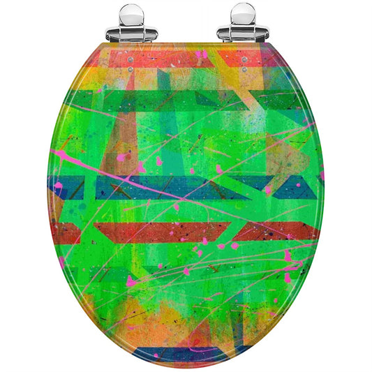 Gavin Scott Universal Toilet Seat w/Matching Soft-close Lid