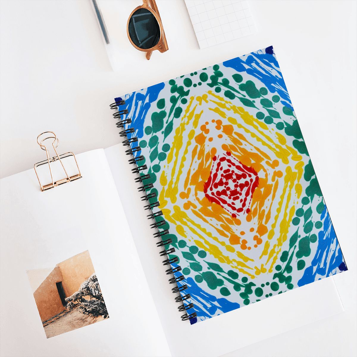 Gavin Scott Spiral Notebook