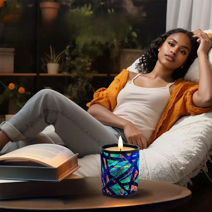 Gavin Scott Scented Black Jar Candle (6oz)