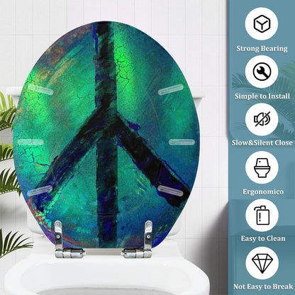 Gavin Scott Universal Toilet Seat w/Matching Soft-close Lid