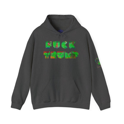 Gavin Scott Genderless FUCK TRUMP Heavy Blend™ Hooded Sweatshirt F*CK TRUMP
