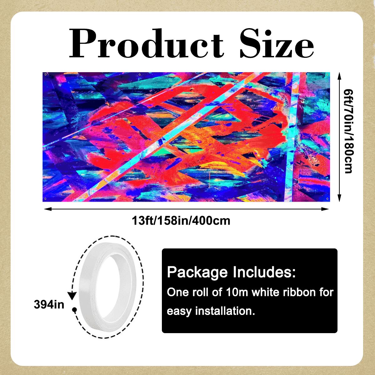 Gavin Scott Garage Door Banner Backdrop