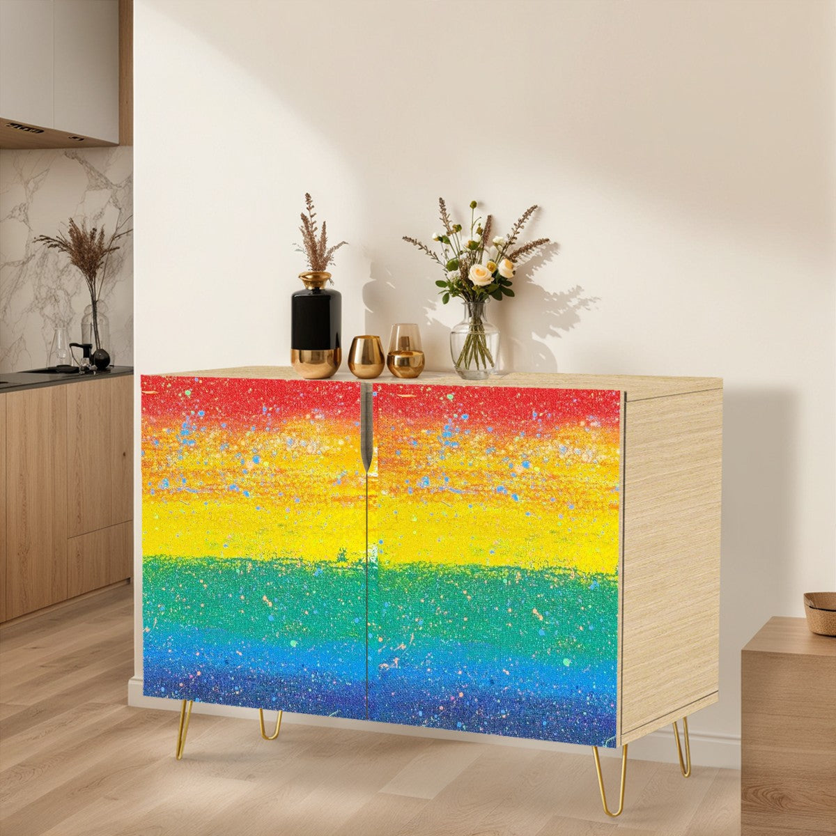 Gavin Scott PRIDE Wooden Sideboard Cabinet