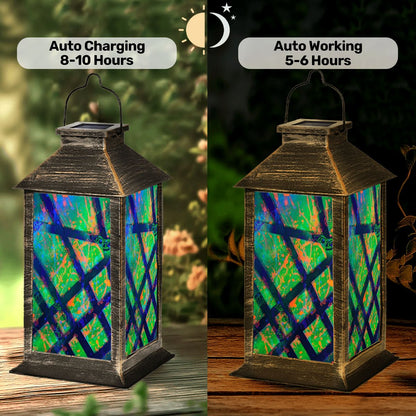 Gavin Scott Solar Powered Indoor/Outdoor Lantern