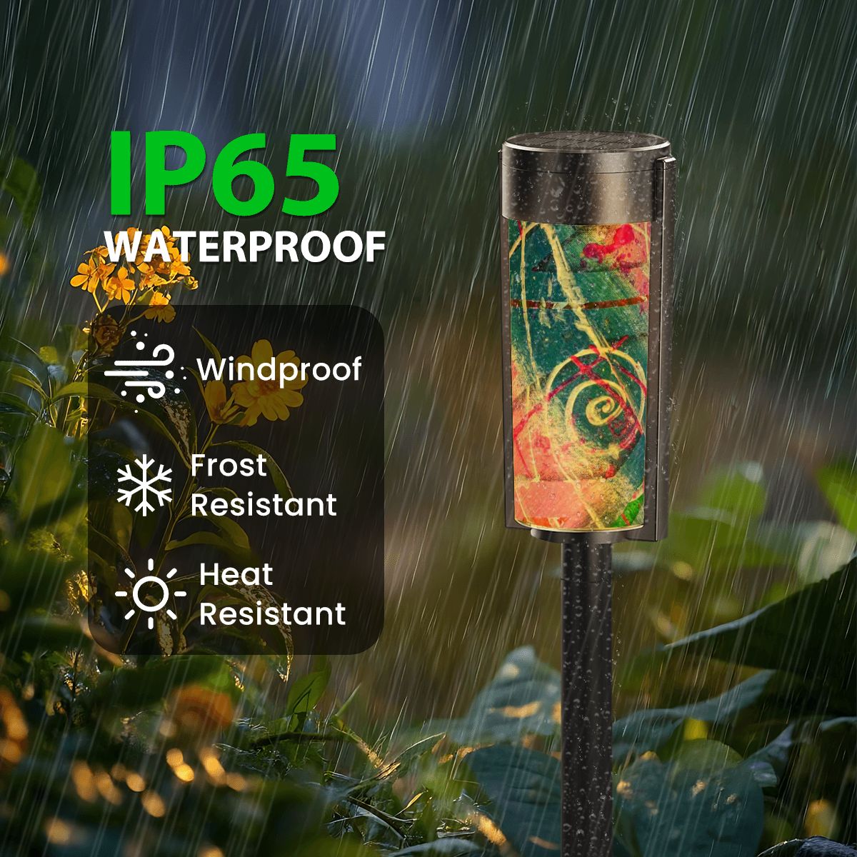 Gavin Scott Adjustable Outdoor Solar Lights (set of 4)