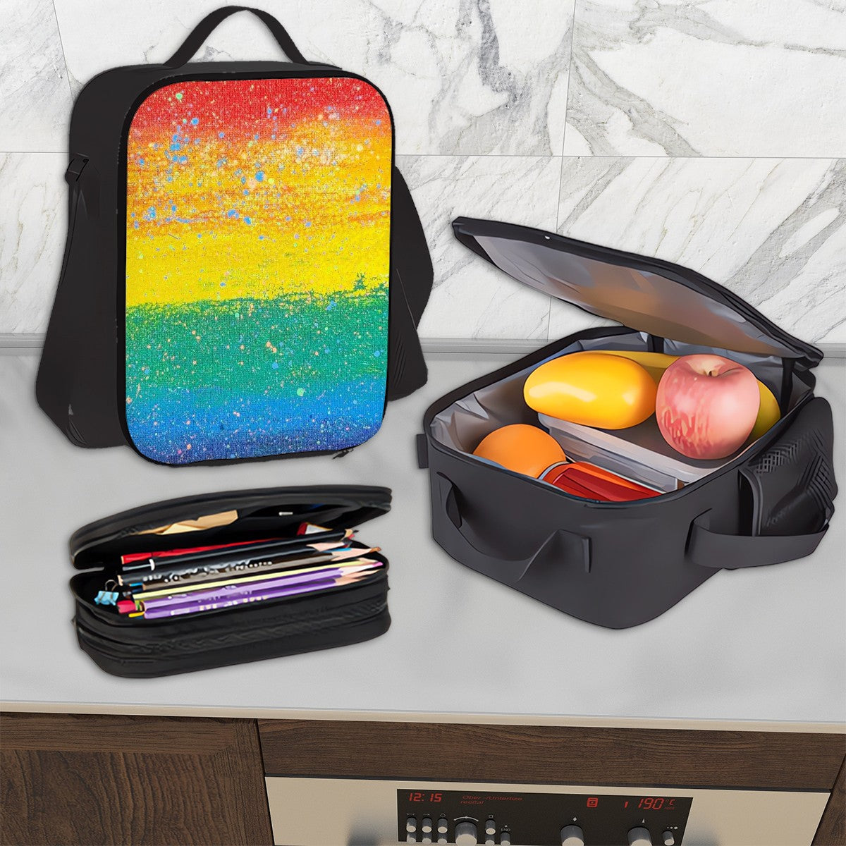 Gavin Scott PRIDE Work & Play Bag Bundle (Backpack, Lunch Bag, & Pencil Pouch)