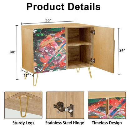 Gavin Scott Wooden Sideboard Cabinet