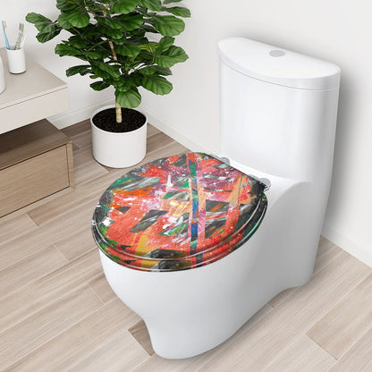 Gavin Scott Round Toilet Seat w/Matching Soft-close Lid (O-Shape)