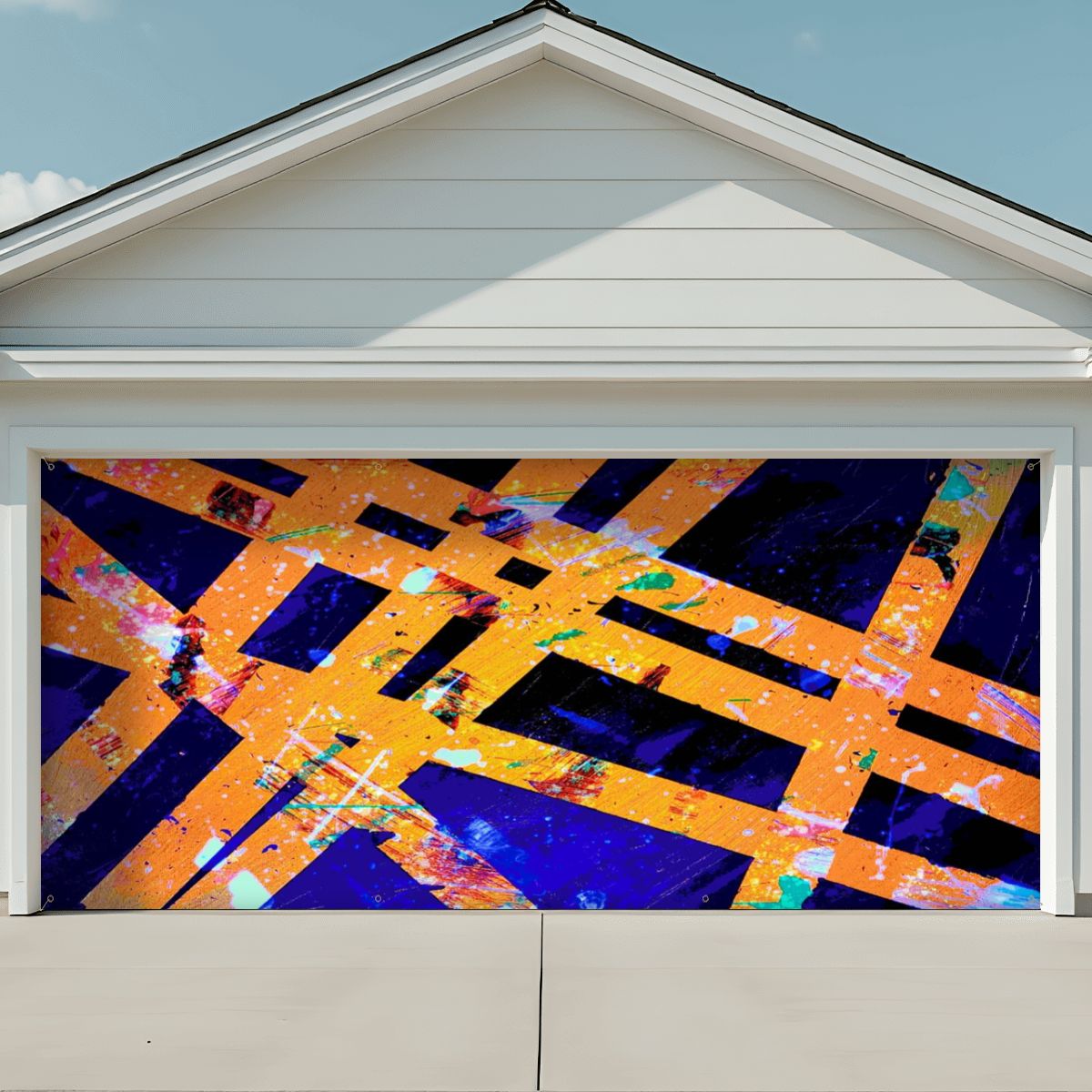Gavin Scott Garage Door Banner Backdrop