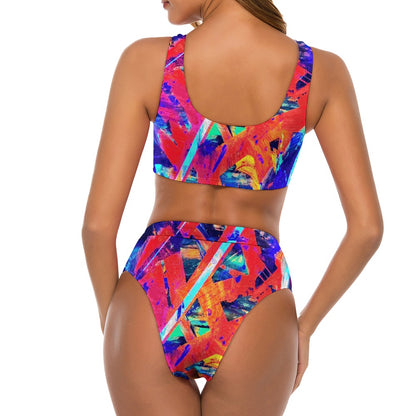 Gavin Scott Safflower Two-Piece Swimsuit (Femme S-2XL)