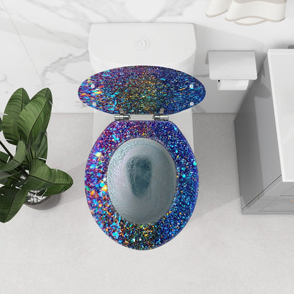 Gavin Scott Round Toilet Seat w/Matching Soft-close Lid (O-Shape)