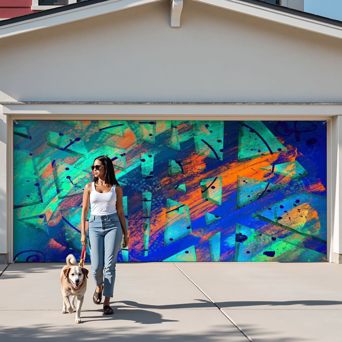 Gavin Scott Garage Door Banner Backdrop