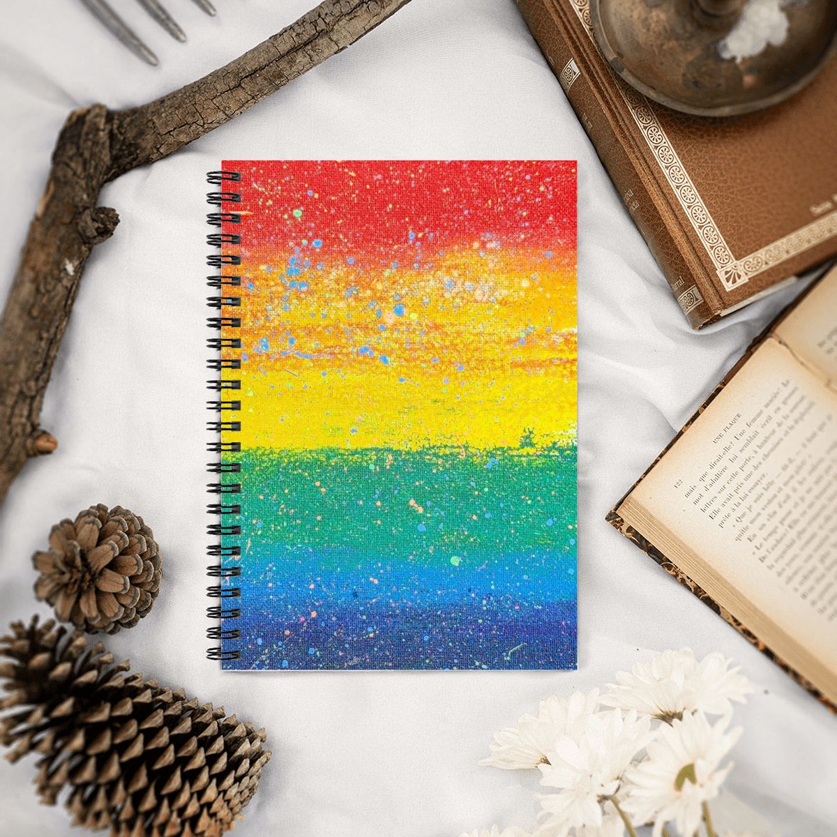 Gavin Scott Spiral Notebook