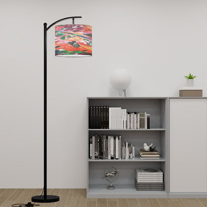 Gavin Scott Arc Floor Lamp w/Remote