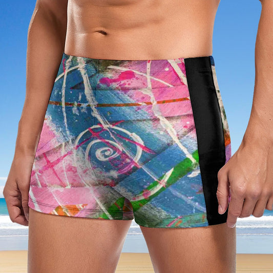 Gavin Scott Square Cut Swimming Trunks (Masc S-3XL)