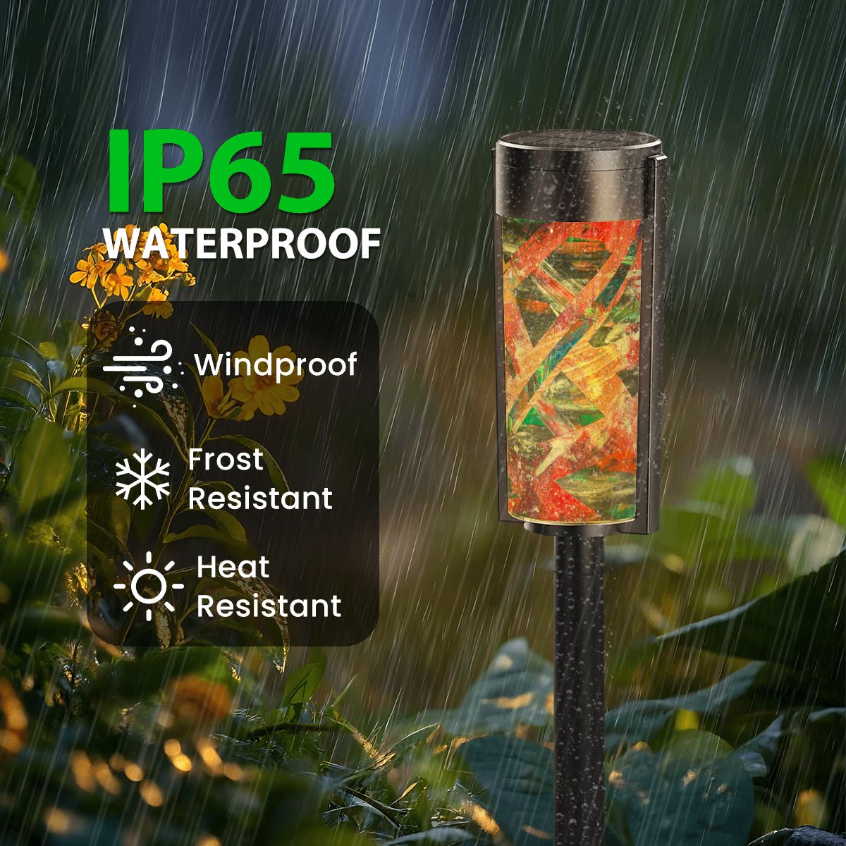 Gavin Scott Adjustable Outdoor Solar Lights (set of 4)