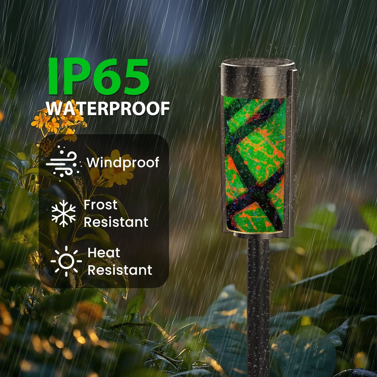 Gavin Scott Adjustable Outdoor Solar Lights (set of 4)