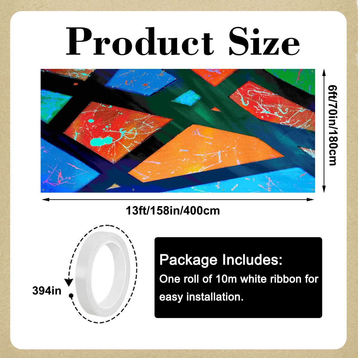 Gavin Scott Garage Door Banner Backdrop