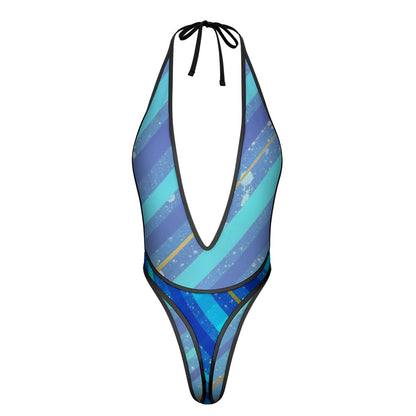 Gavin Scott Deep Plunge Jumpsuit (Femme S-3XL)