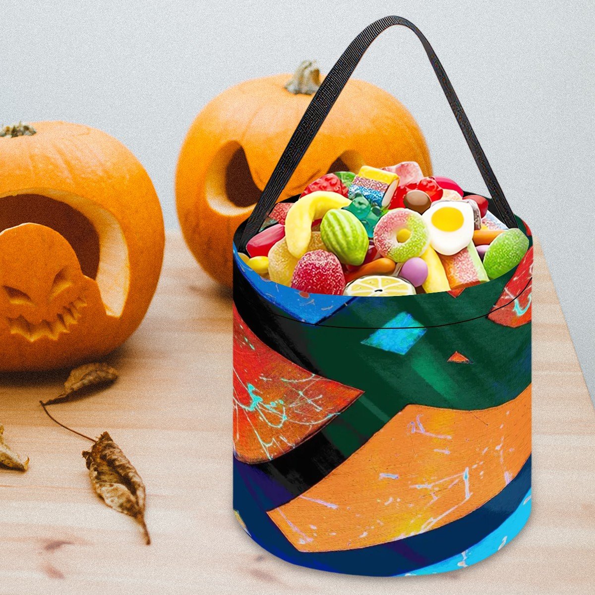 Gavin Scott Reusable Halloween Candy Bucket