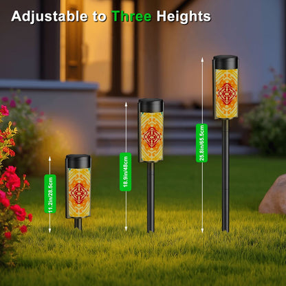 Gavin Scott Adjustable Outdoor Solar Lights (set of 4)