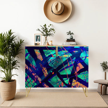 Gavin Scott Wooden Sideboard Cabinet