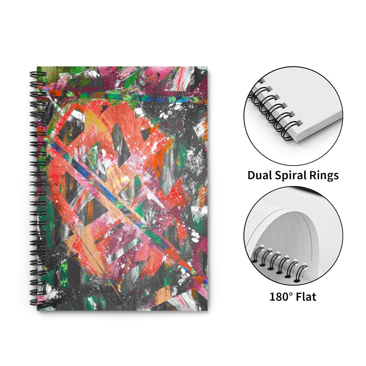 Gavin Scott Spiral Notebook