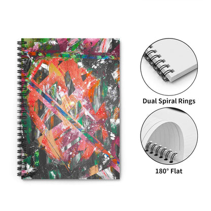 Gavin Scott Spiral Notebook