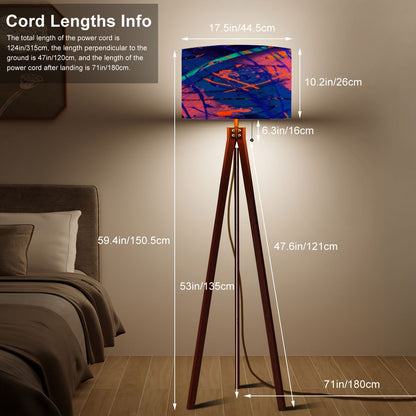 Gavin Scott Tripod Floor Lamp