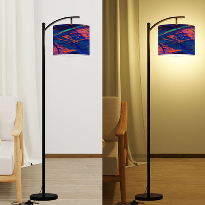 Gavin Scott Arc Floor Lamp w/Remote