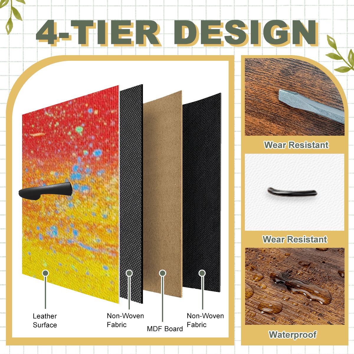 Gavin Scott TV Stand w/5 Drawer Dresser & Charging Station