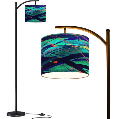Gavin Scott Arc Floor Lamp w/Remote