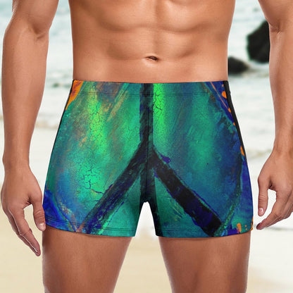 Gavin Scott Square Cut Swimming Trunks (Masc S-3XL)