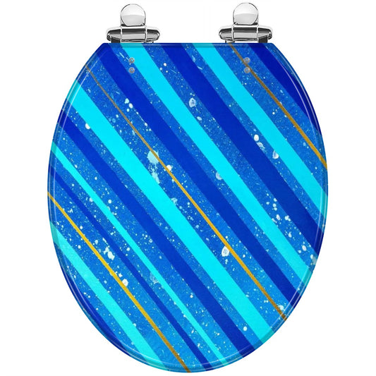 Gavin Scott Round Toilet Seat w/Matching Soft-close Lid (O-Shape)