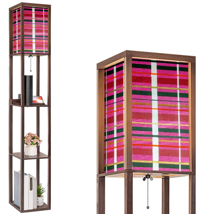 Gavin Scott Floor Lamp with Shelves (2 Colors)