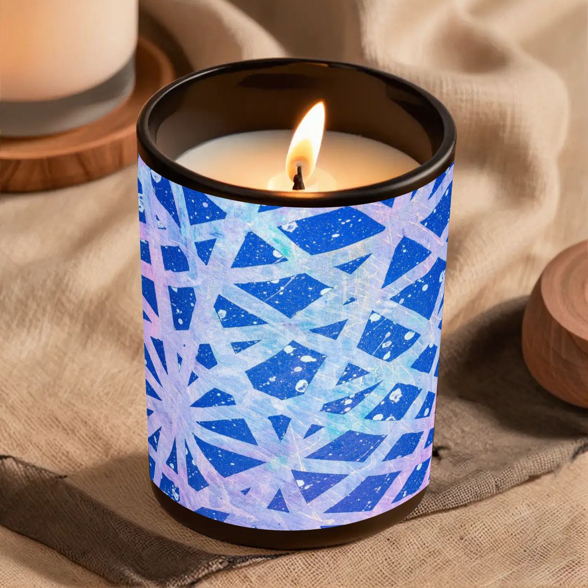 Gavin Scott Scented Black Jar Candle (6oz)