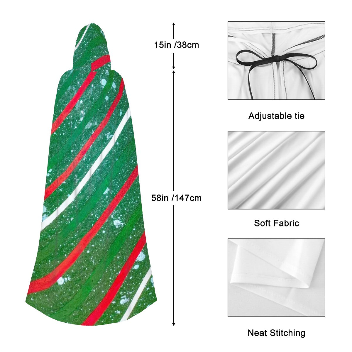 Gavin Scott Hooded Cloak