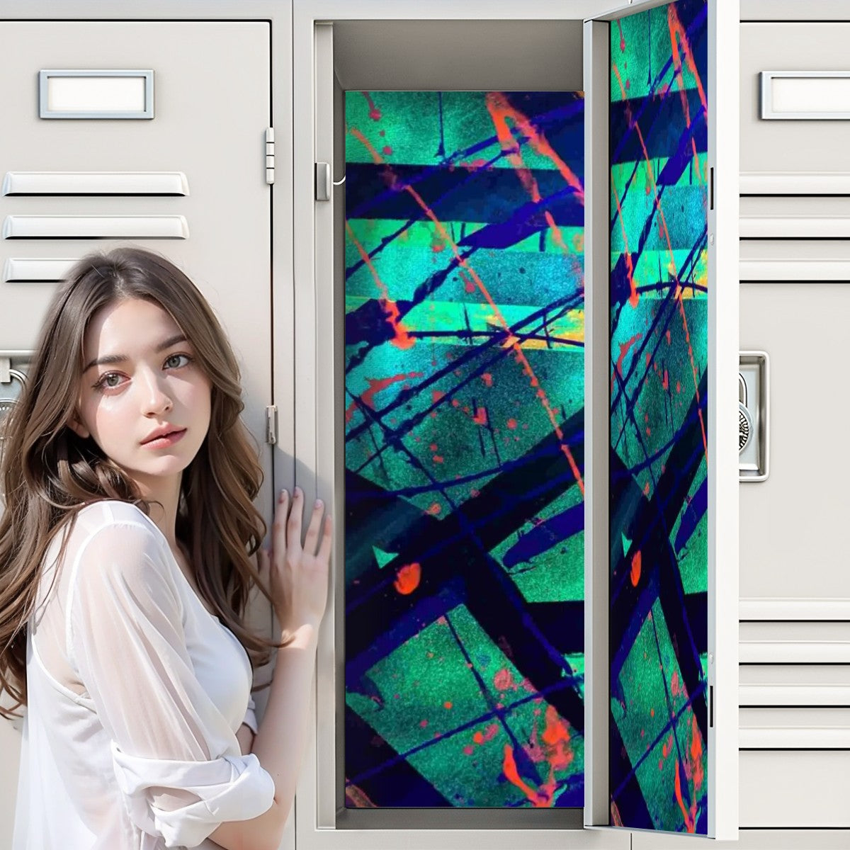 Gavin Scott Magnetic Locker Wallpaper 2 pcs