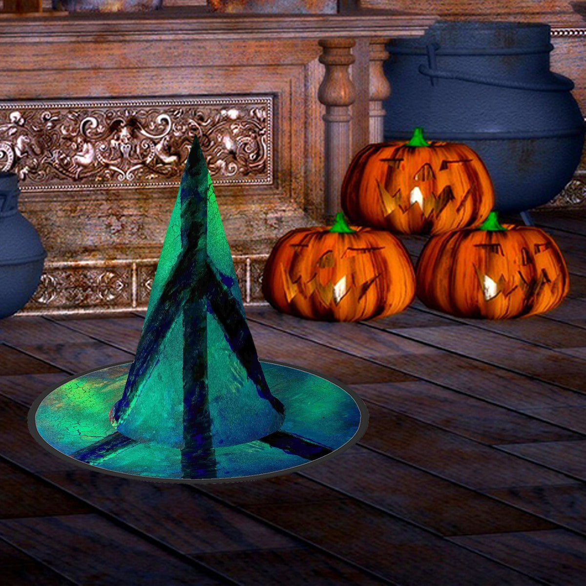 Gavin Scott Witch & Wizard Hat